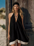 Backless Halter Neck Mini Dress - product view 4