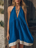 Backless Halter Neck Mini Dress - product view 1
