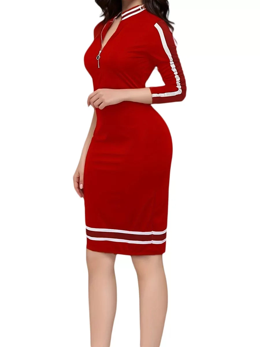 Bodycon Dress Red / S