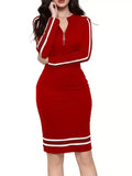 Bodycon Dress Red / S