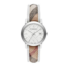 Burberry The City Haymarket Leather Strap Women's Watch BU9136