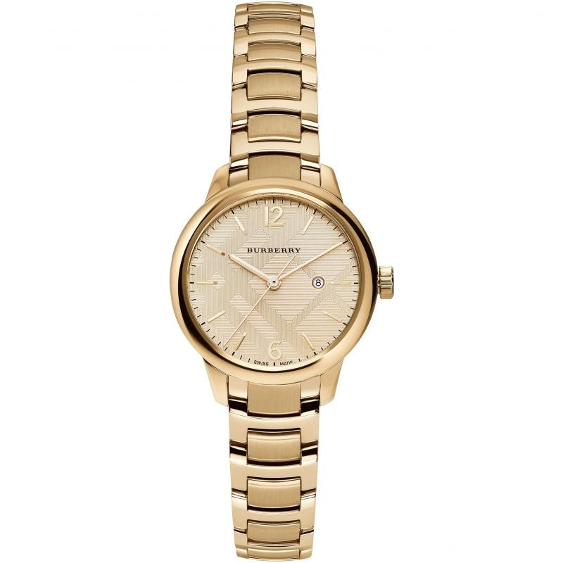 Burberry BU10109 Women’s Gold-Tone Stainless Steel Swiss Watch