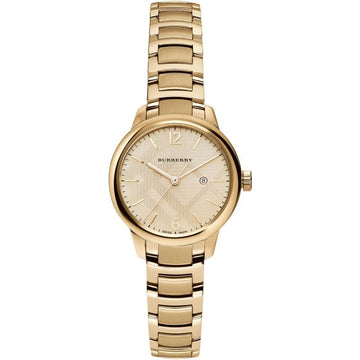 Burberry BU10109 Women’s Gold-Tone Stainless Steel Swiss Watch