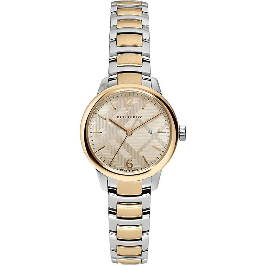 Burberry BU10118 Two-Tone Gold Swiss Made Women's Watch