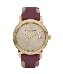 Burberry BU9017 The City Check Swiss Made Women's Watch