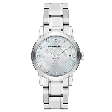 Burberry BU9125 Diamond Mother-of-Pearl Watch