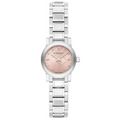 Burberry The City Diamond Pink Dial Ladies Watch BU9223