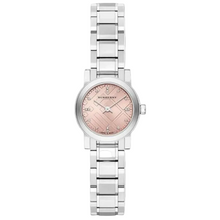 Montre pour femme Burberry The City Diamond à cadran rose BU9223
