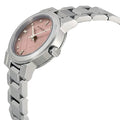 Burberry The City Diamond Pink Dial Ladies Watch BU9223