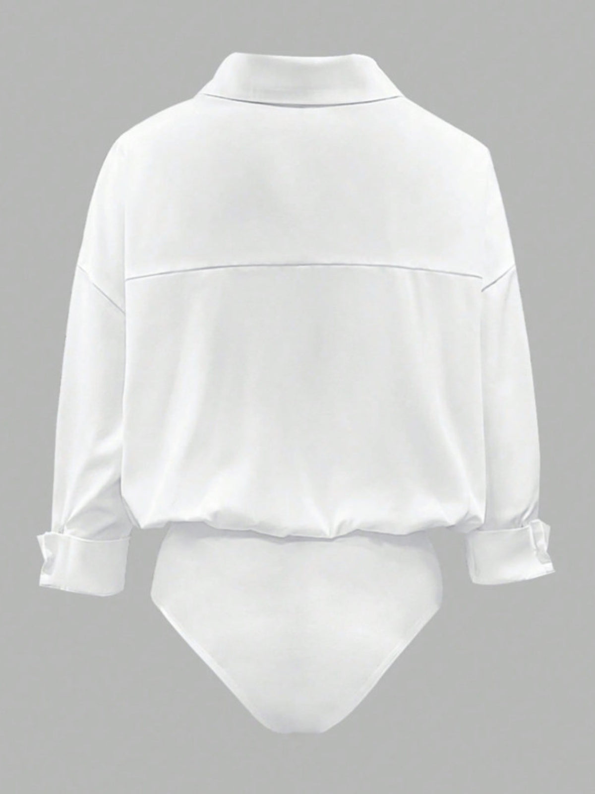 Button-Down Long Sleeve Bodysuit