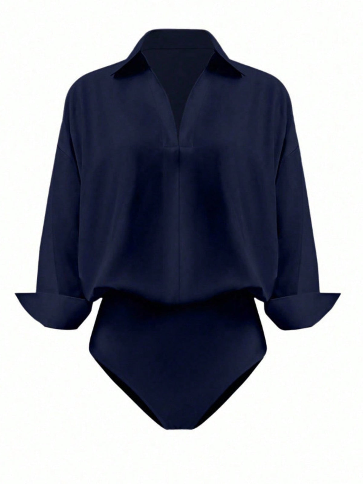 Button-Down Long Sleeve Bodysuit