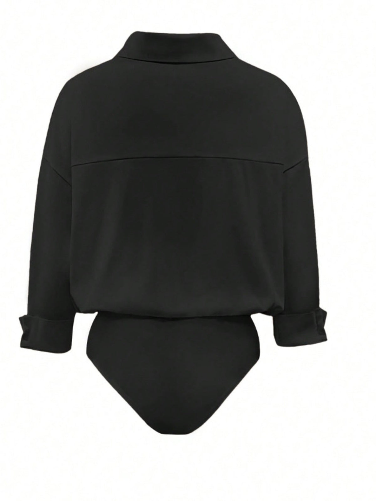 Button-Down Long Sleeve Bodysuit