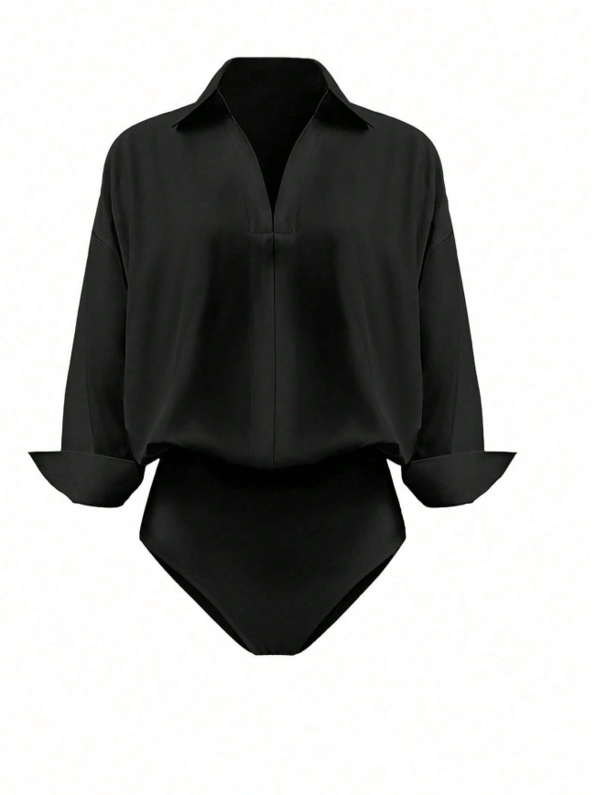Button-Down Long Sleeve Bodysuit