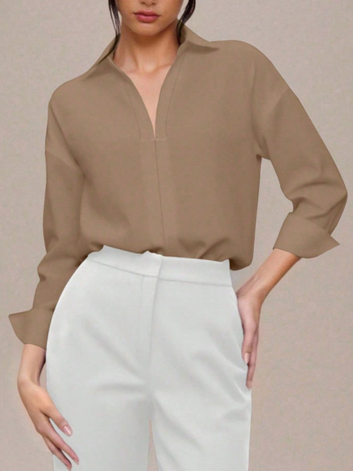 Button-Down Long Sleeve Bodysuit