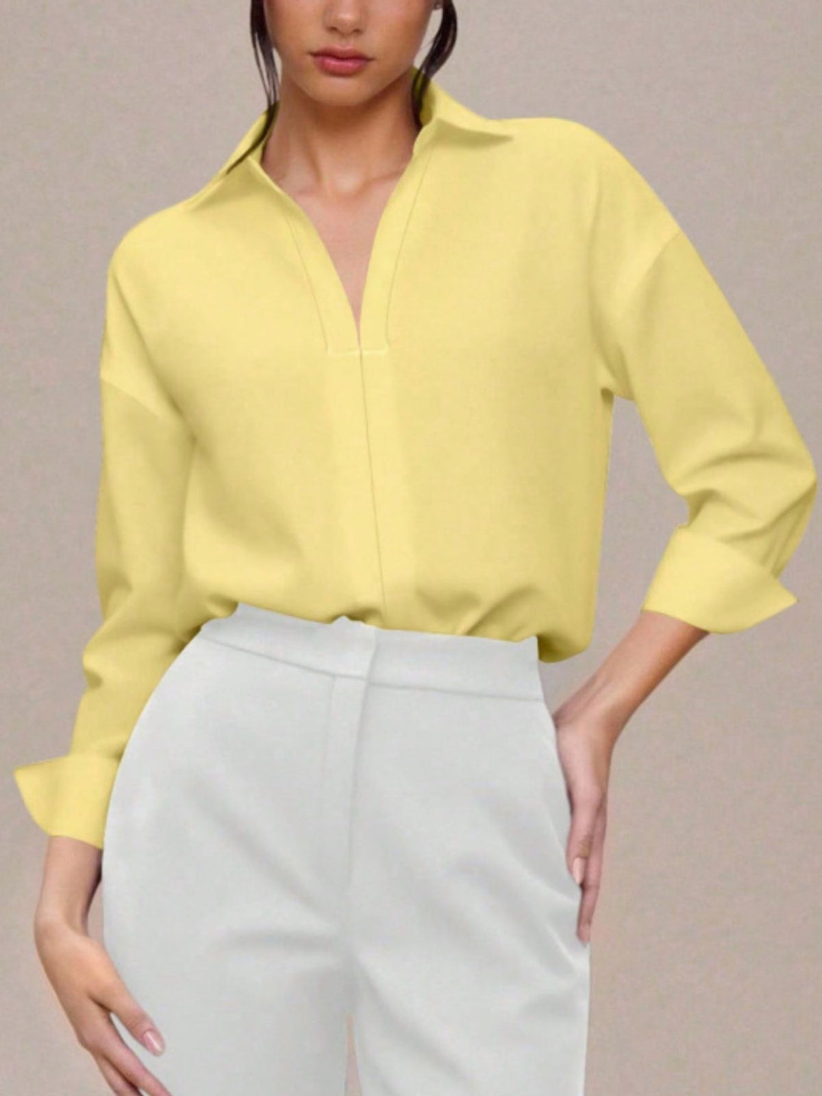 Button-Down Long Sleeve Bodysuit