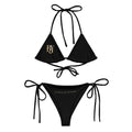 BY After Dark — Signature Black String Bikini Set
