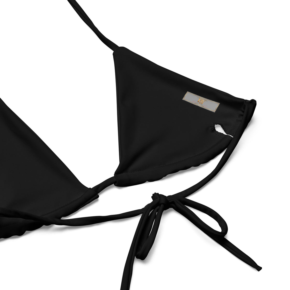 BY After Dark — Signature Black String Bikini Set