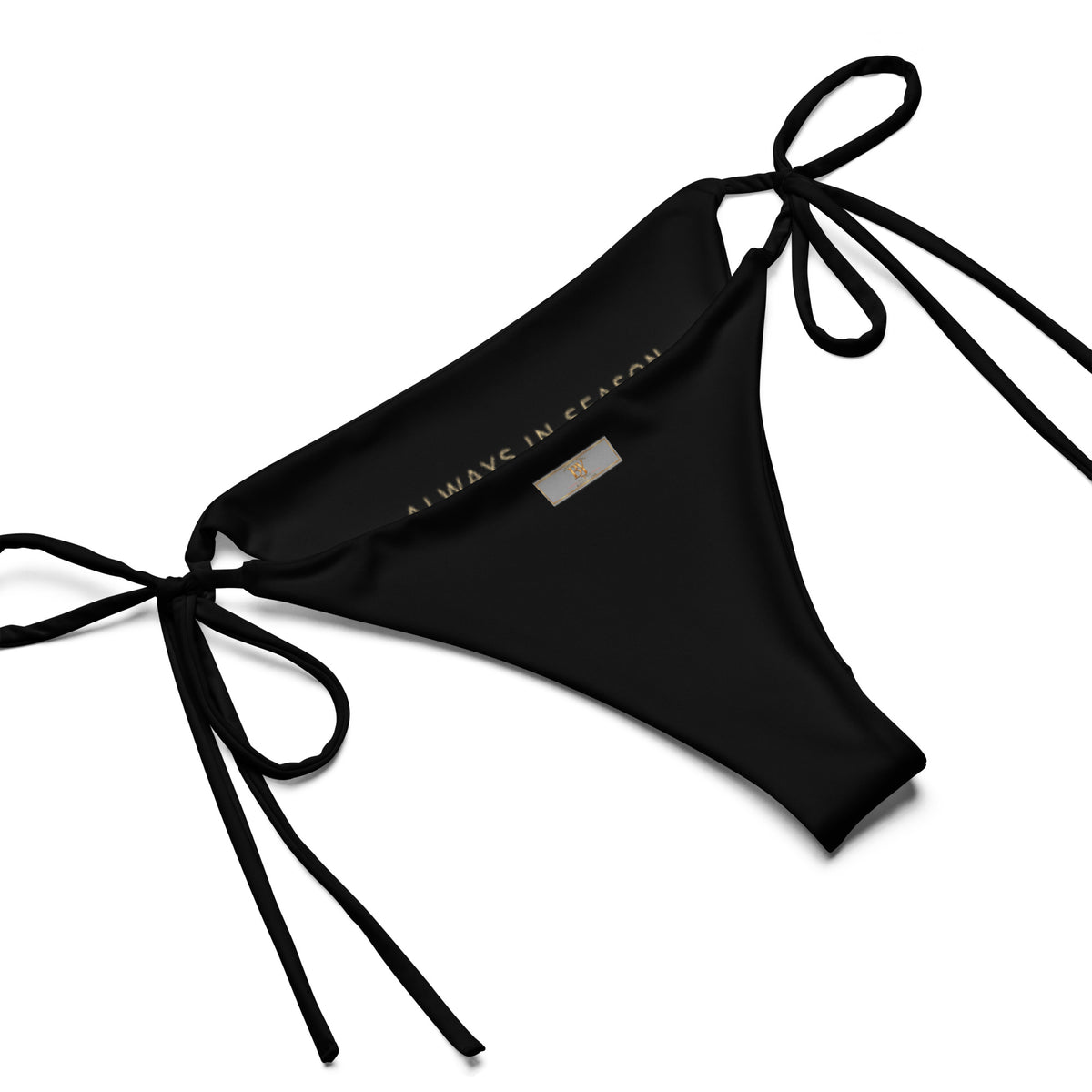 BY After Dark — Signature Black String Bikini Set