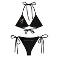 BY After Dark — Signature Black String Bikini Set XS / Black