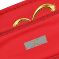 BY Beach Club — Signature Red Bandeau Bikini Top