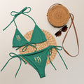 BY Emerald Green — Est. 2025 Edition — String Bikini Set