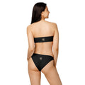 BY Pink Obsession — Signature Black Bandeau Bikini Set