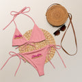 BY Pink Paradise — Signature Pink String Bikini Set