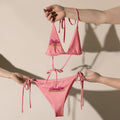 BY Pink Paradise — Signature Pink String Bikini Set