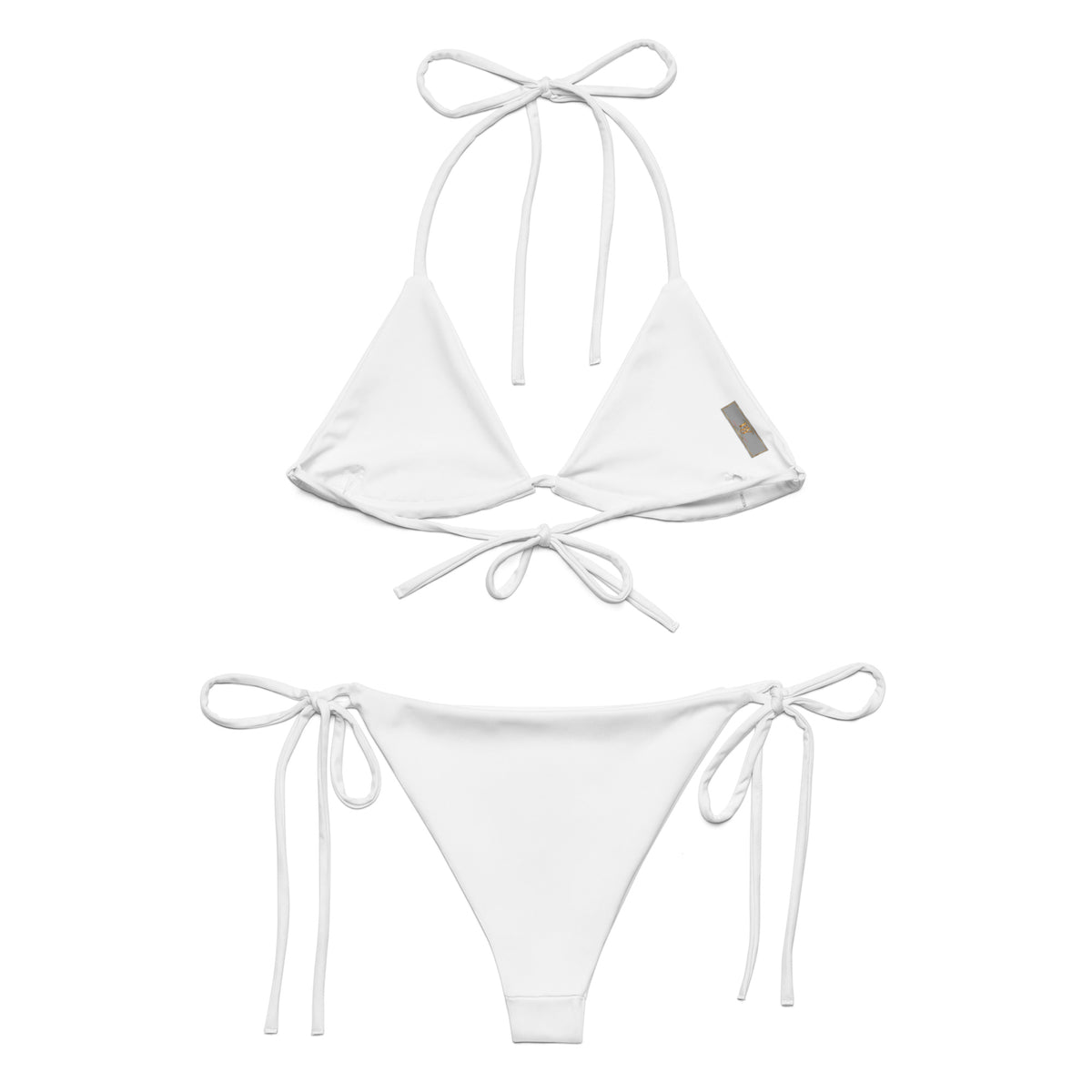 BY Pure White — Est. 2025 Edition —  String Bikini Set