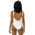 BY Signature — White Scoop-Neck One-Piece Swimsuit