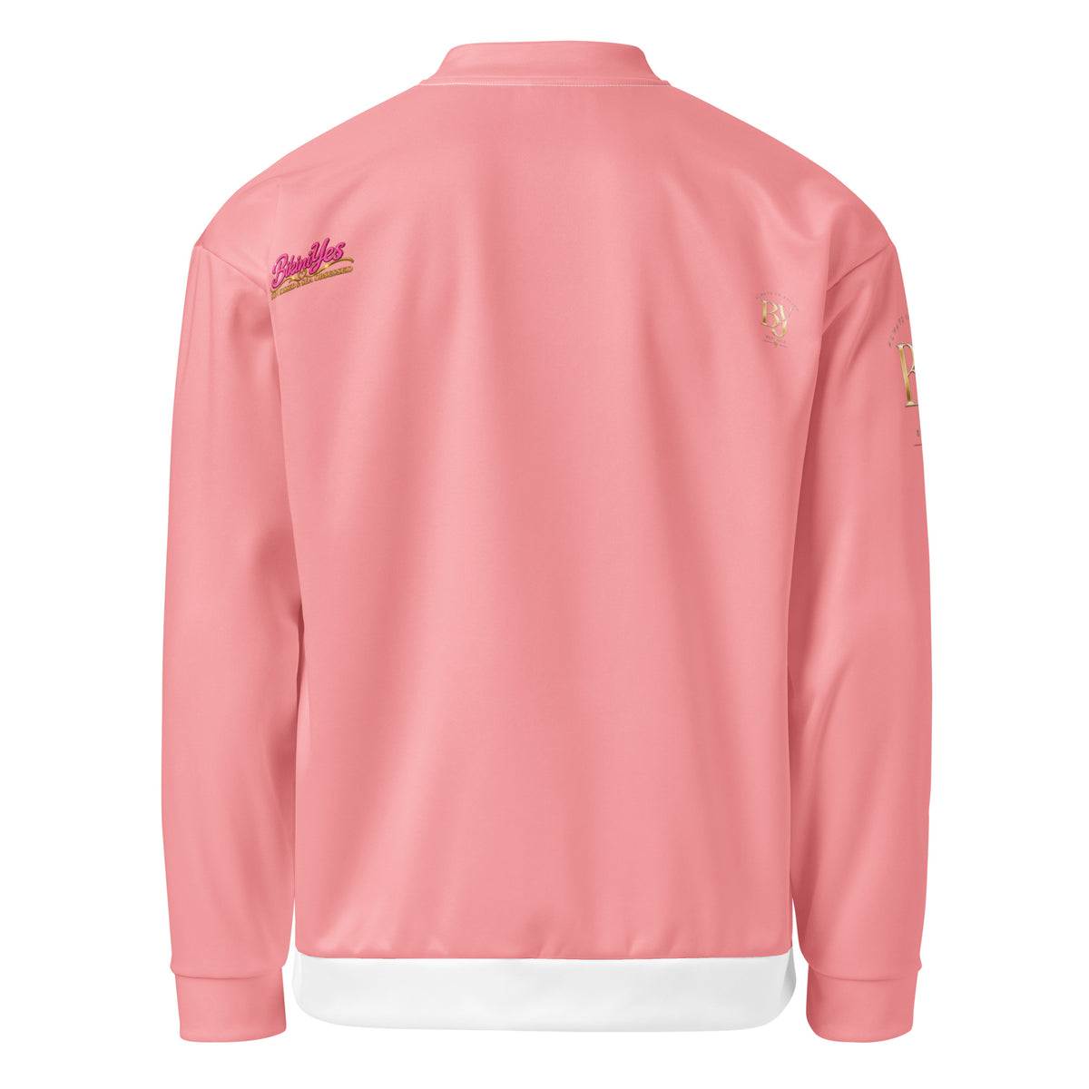 BY Tan Lines & Paradise — Women’s Pink Bomber Jacket