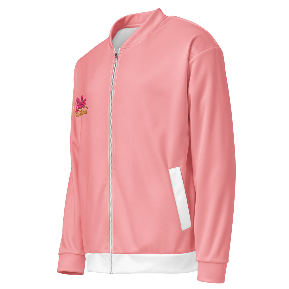 BY Tan Lines & Paradise — Women’s Pink Bomber Jacket