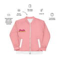 BY Tan Lines & Paradise — Women’s Pink Bomber Jacket