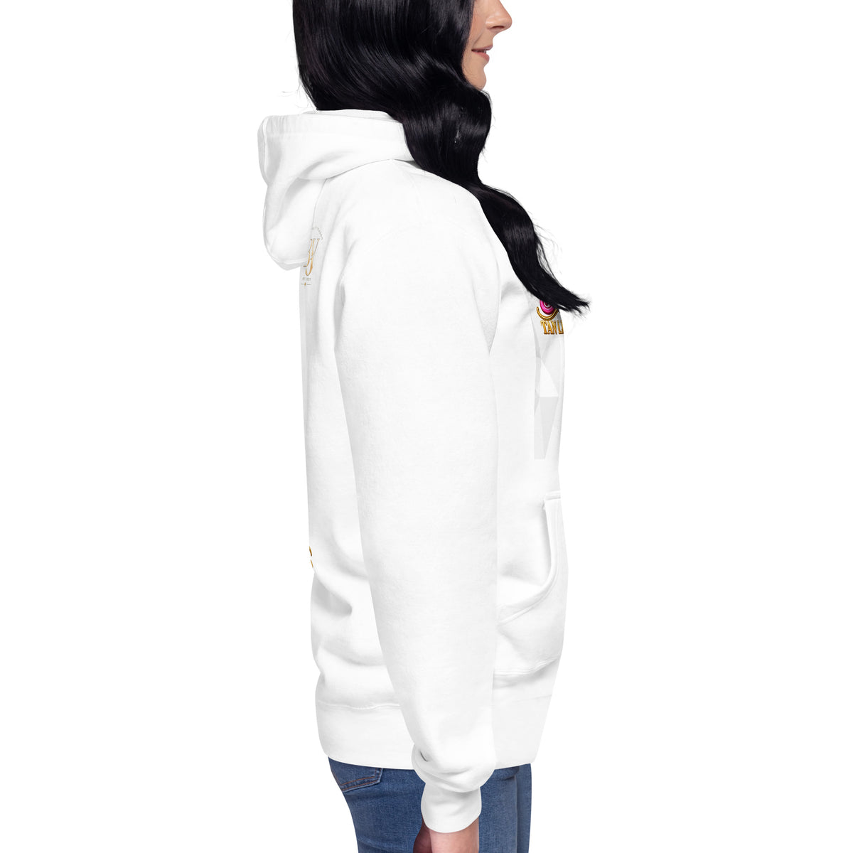 BY Tan Lines & Paradise — Women’s White Hoodie