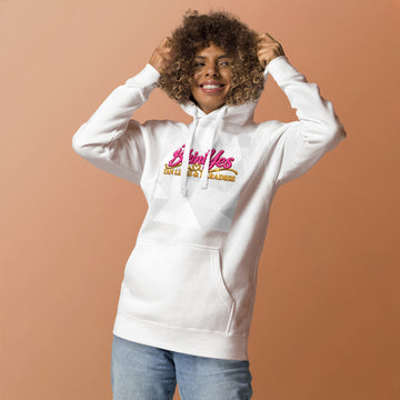 BY Tan Lines & Paradise — Women’s White Hoodie