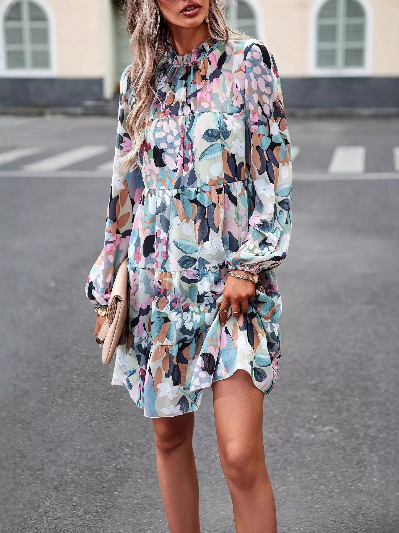 Casual Printed Dress