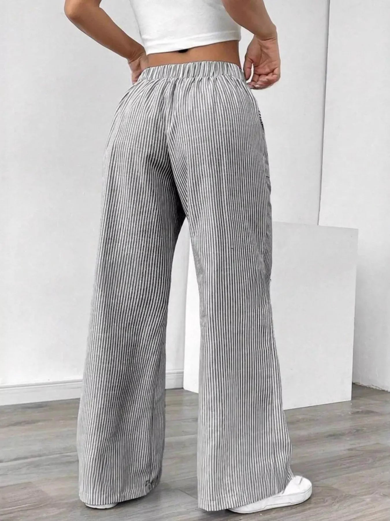 Casual Striped Pants