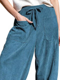 Corduroy Wide Leg Pants for Women