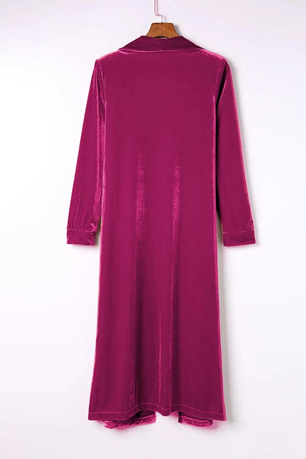 Open Front Long Sleeve Cover Up coverups