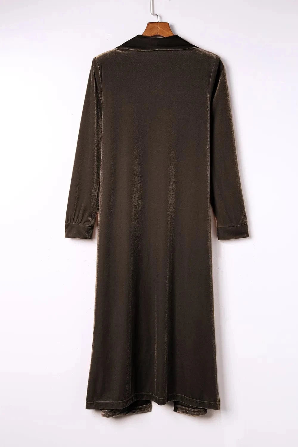 Open Front Long Sleeve Cover Up coverups