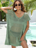 Crochet Knit Beach Cover Up Dress