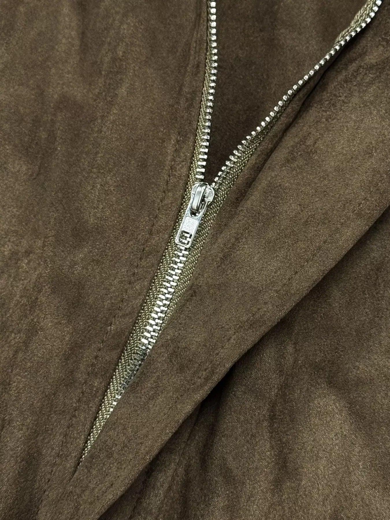 Cropped Suede Jacket