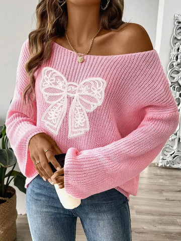 Cute Sweater for Women Blush Pink / S
