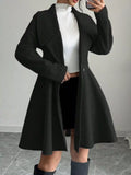 Double-Breasted Long Sleeve Outerwear