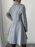 Double-Breasted Long Sleeve Outerwear