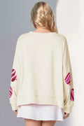 Double Take Sequin Sweatshirt