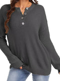 Dropped Shoulder Sweater for Women