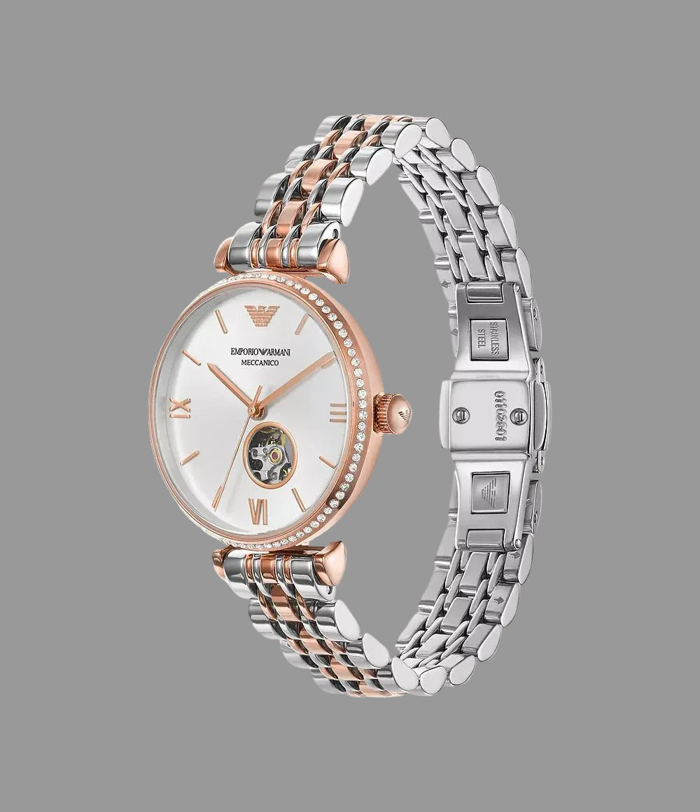 Emporio Armani Ar60019 Womens Meccanico Watch