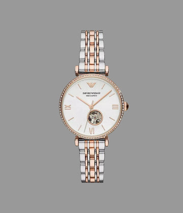 Emporio Armani Ar60019 Womens Meccanico Watch