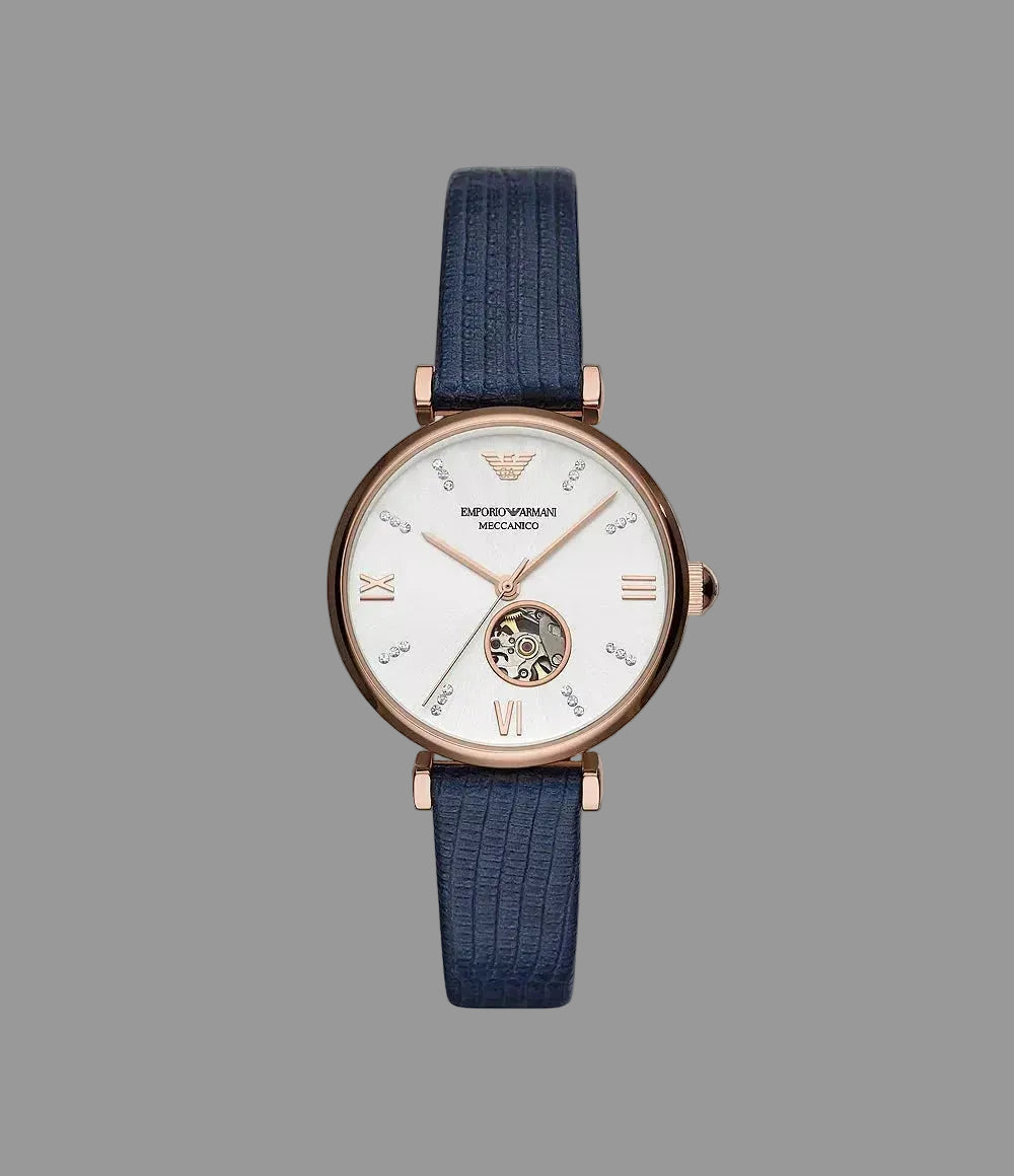 Emporio Armani Ar60020 Womens Meccanico Watch